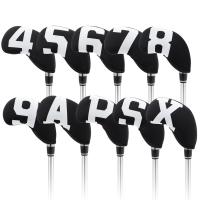 Waterproof Neoprene Golf Club Iron Cover Golf Iron Head Covers Golf Club Iron Headovers Wedges Covers 10pcsset