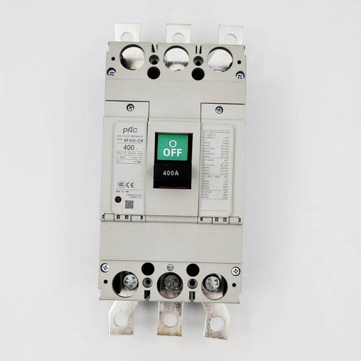 nf400-cw-pole-3p-no-fuse-breaker-เบรกเกอร์-3โพ-พิกัดกระแส-300a-400a-50-60hz-ui-600v-uimp-8kv-cat-a-สินค้าคุณภาพพร้อมส่ง