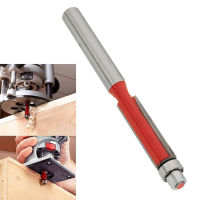 1 Pcs Flush Trim Bit 1/4 Shank ช่างไม้ Flush Trim Bit แกะสลักงานไม้ Router Bit งานไม้เครื่องมือ