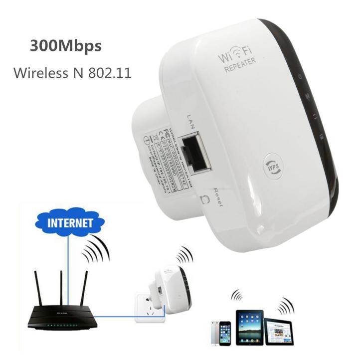 ตัวกระจายอินเตอร์เน็ต300m-wireless-n-wifi-repeaters-2-4g-ap-router-signal-booster-extender-amplifie