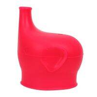 Elephant Shape Bottle Cover Mouth Cup Drink Bottle Spill-proof Caps Soft Silicone Suction Nozzle Soft Water Bottle