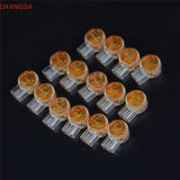 ?【Lowest price】CHANGDA 50pcs Rj45 CONNECTOR CRIMP Connection TERMINALS K1ตัวเชื่อมต่อสายไฟกันน้ำ Ethernet สายโทรศัพท์ขั้ว