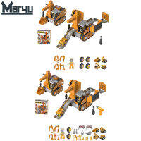 จุกรดน้ำแยกส่วนได้ของเล่นสว่านไฟฟ้าจุกรดน้ำแยกส่วนได้รถบรรทุกของเล่นก่อสร้างแบบทำมือของขวัญตัวต่อวิศวกรรมยานยนต์สำหรับเด็กหญิงเด็กชาย