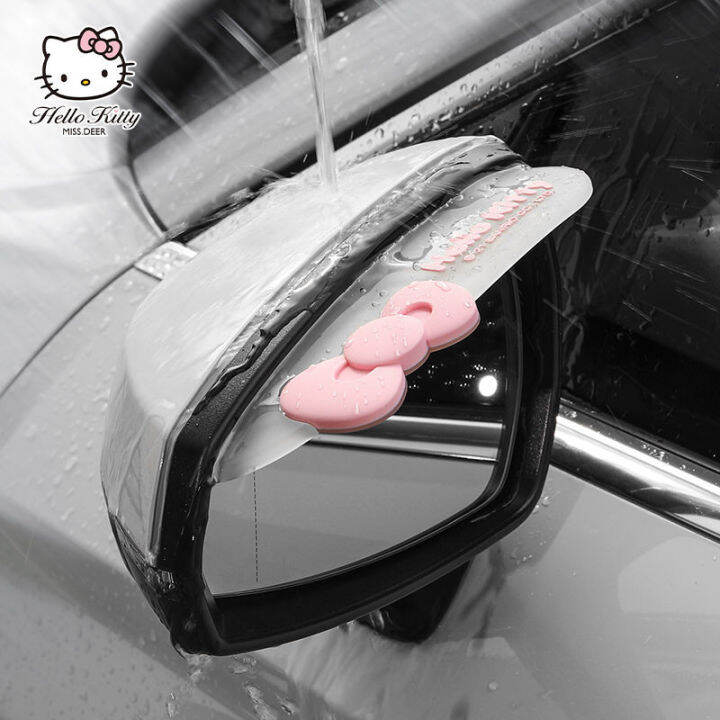 heltty-car-rearview-mirror-rainproof-sticker-car-window-cartoon-cute-rainshield-reflector-rainproof-decorative-sticker