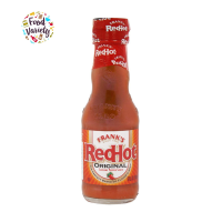 Franks Redhot Original Cayenne Pepper Sauce 160g แฟร้งคส์ เรดฮอต ออริจินอล พริกคาเยน ซอส ซอสพริกคาเยน 160 กรัม