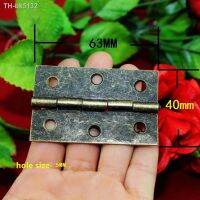 ∋ Bronze Tone Cabinet Door Luggage Hinge6 Holes DecorFurniture DecorationAntique Vintage Old Style63x40mm10Pcs