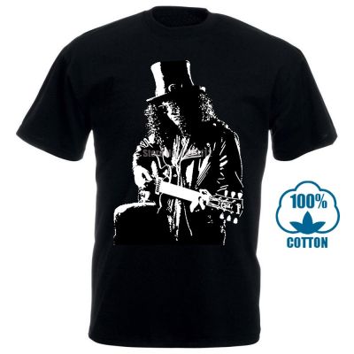 Men T Shirt Slash Gun N Gller Iconic Rock Fitnessblack T-Shirt Novelty T-Shirt Women 100% Cotton Gildan