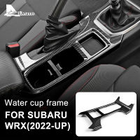 Airspeed แผงเกียร์ถ้วยสำหรับ Subaru Wry 2022-2023อุปกรณ์ตกแต่งภายในสติกเกอร์กลางเกียร์วัสดุ Abs Hiasan Mobil สติกเกอร์แผง