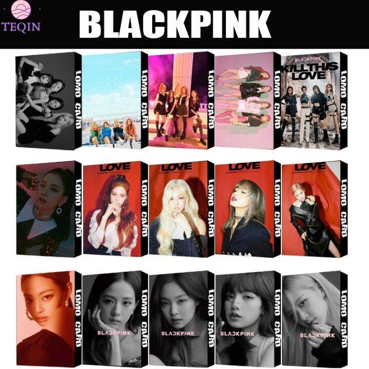 TEQIN READY STOCK// 30 Pcs/box BLACKPINK Kpop Lomo Card Album 