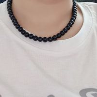 Kalung Mutiara Hitam LAR Yang Mewah,Keperbadian Wanita, Rantai Klavikula R Elegan Sederhana, Kalung Mewah