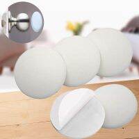 6pcs Clear Soft Silicone Door Stopper Bumper Mute Stickers Wall Protection Muffler Pad Door Stopper Furniture Anti-crash Pad