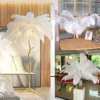 10Pcs Elegant นกกระจอกเทศ Feather สีขาวสีดำสีแดง Fluffy Feather สำหรับงานแต่งงานหน้าแรก DIY ตกแต่ง15-20ซม./25-30ซม./30-35ซม.