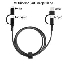 [Hot K] 4 In 1 60W USB/Type-C/ Lighting Fast สายชาร์จ Multi-Function ที่ชาร์จเร็วสำหรับ Iphone13 12 Huawei Xiaomi เม็ด