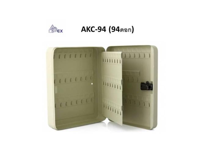 ตู้เก็บกุญแจ-เอเพ็กซ์-akc-0094-แบบหมุนรหัส-เก็บได้-94-ชุด