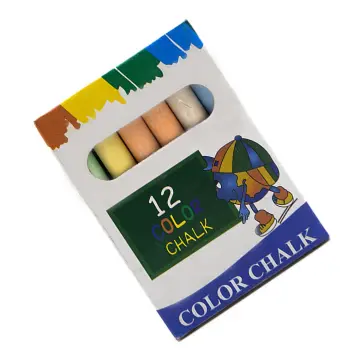 Non-toxic Dustless Chalk for Kids, Colored Chalk With Holder The Best Art  Tool for Blackboard Kids Children Drawing Writing,12PCS