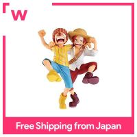 ลอตเตอรี่ Ichiban Kuji หนึ่งชิ้นตำนานเมื่อเวลาผ่านไป E Prize Shanks &amp; Buggy-ผู้ฝึกหัดโจรสลัด-Figure