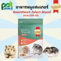 [500g.] อาหารหนูแฮมเตอร์ Smart Heart Zelect Muesli อาหารสำหรับ หนู หนูแฮมเตอร์ ขนมหนูแฮมเตอร์ อาหารหนูแฮมสเตอร์ อาหารหนูแฮม สมารท์ฮารท์