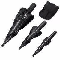 【DT】hot！ Brocas  Cobalt Stepped Bit Set Speed Metal Cone Shank Hole woodworking tools