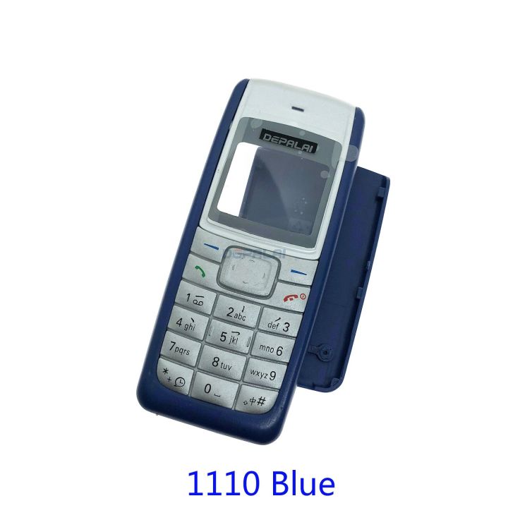 housing-for-nokia-1100-1110-3100-phone-case-facing-front-frame-keypads-battery-back-door-cover-replacement-parts