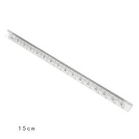 JYYP-15 Cm Ruler Plastic Ruler Straight Ruler Plastic Measuring Tool Transparent Ruler Small Ruler For Student School Office