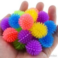 【LZ】♛☁  12Pc Hedgehog Ball Vent Decompression Myrica Rubra Mini Toy Yoga Muscle Relaxation Acupoint Grip Fitness Touch Training Kneading