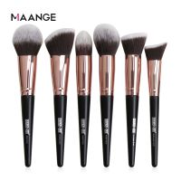 (Stream woman) MAANGE 1ชิ้นแปรงแต่งหน้ารองพื้นขนาดใหญ่ Soft Hair Blush Powder Concealer แปรงแต่งหน้า Face Beauty เครื่องมือเครื่องสำอาง