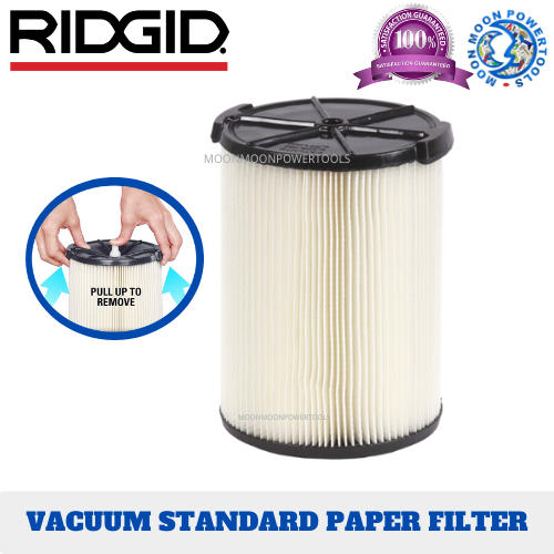 RIDGID VACUUM STANDARD PAPER FILTER Wet/Dry Vacuum Filter VF4000