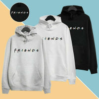 เสื้อสเวตเตอร์มีฮู้ดพิมพ์ลาย FRIENDS ชายหญิง,เสื้อจั๊มเปอร์เสื้อลำลองเท่ห์ๆสำหรับผู้ชายและผู้หญิง