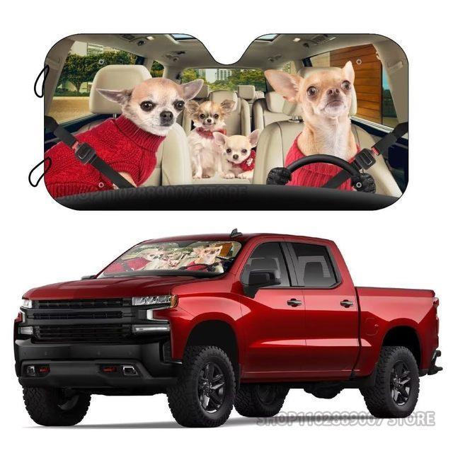 chihuahua-auto-sun-shade-car-windshield-window-cover-cute-chihuahua-dog-family-sun-visor-protector-sunshade-animal-car-decor