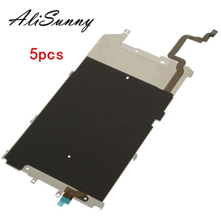 alisunny-5pcs-metal-backplate-shield-สําหรับ-iphone-7-8-6s-plus-xr-11-lcd-แผ่นหลังชิ้นส่วนอะไหล่ด้านใน