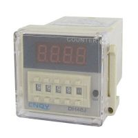 Limited Time Discounts DH48JA DC 24V 50/60Hz 1-999900 LED Display Digital Counter Relay