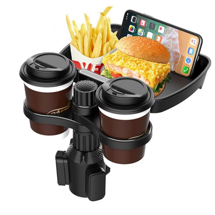car-cup-holder-expender-360-degree-adjustable-car-trays-for-eating-multipurpose-cup-holder-tray-car-organizer-with-swivel-base-for-cars-vans-kindly