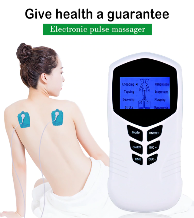 1pc Multifunctional Digital Massage Device With Cross-Border Acupuncture Therapy  Machine, Electronic Pulse Massager