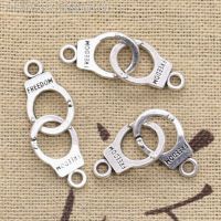 【CW】❂  15pcs Charms Handcuffs 30x10mm Antique Making Pendant fitVintage Tibetan colorDIY Jewelry