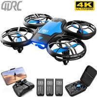 4DRC V8ใหม่มินิจมูก4พันวิชาชีพ HD กล้องมุมกว้าง1080จุด WiFi Fpv จมูกกล้องความสูงให้ลูกกระจ๊อกกล้องเฮลิคอปเตอร์ของเล่น