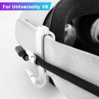 VR Cable Clamp Buckle Data Cable Fixer Clip for Oculus Quest 2 /Pico Neo 3 Link Standard VR Headset Strap Accessories