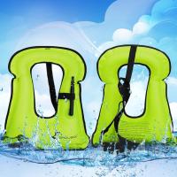 Portable Snorkeling Vest Life Jacket Inflatable Swim Vest Swimming Gear For Outdoor Water Sports Fun Safety  Life Jackets