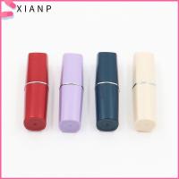 XIANP 2Pcs แรนด์สี ซ่อน-A-สำรอง-คีย์ รูปร่างลิปสติก พลาสติกทำจากพลาสติก กล่องเก็บกุญแจ น่ารักน่ารักๆ กล่องใส่ยา กิจกรรมกลางแจ้งกลางแจ้ง