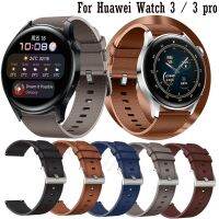 【CHUYANG SHOP】   สายหนังสายนาฬิกาข้อมือสำหรับ Huawei Watch 3/3 Pro/gt 2 Pro สายรัดข้อมือด่วน Releas สร้อยข้อมือสำหรับ Huawei Watch GT 2 46มิลลิเมตรเข็มขัด