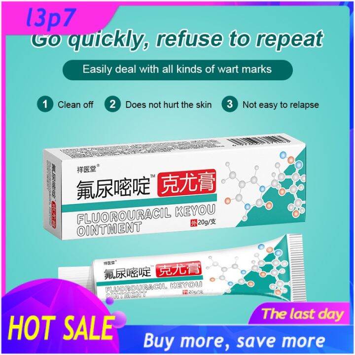 Fluorouracil Warts Remover Original Cream Painless Maximum Strength