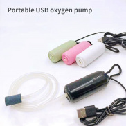 Máy Bơm Khí Oxy Cho Bể Cá Bể Cá Mini USB Tiện Dụng Thiết Bị Tiết Kiệm Năng