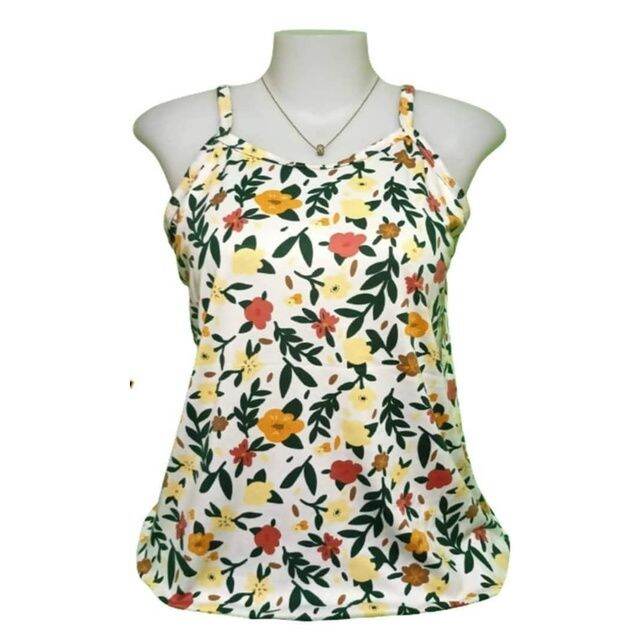 Zaicona Floral spag sando fit up to XL Adult Fashion Good Quality Cheap ...