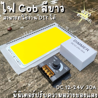 ไฟโซล่าเซลล์ แผงไฟ LED COB DIY 12V 70W (สีขาว) พร้อมมิเตอร์ปรับความสว่างของแสง สินค้าพร้อมส่ง รับประกันสอนค้า สินค้าในไทย