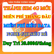 COMBO 50 Thánh Sim 4G Mới, Miễn Phí Data Không Giới Hạn thumbnail