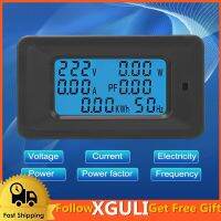 XGULI #พร้อมส่ง เครื่องวัดพลังงานไฟฟ้า 6 in 1 วัดกระแสไฟฟ้าแรงดันไฟฟ้า AC Meter 110V-250VKWH 20A แบบใช้ในบ้าน