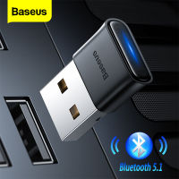 อะแดปเตอร์บลูทูธ Baseus USB สำหรับลำโพงแล็ปท็อปพีซีเมาส์เพลงเสียงเครื่องส่งสัญญาณบลูทูธไร้สายตัวรับสัญญาณ BT Dongle Adaptador-kdddd