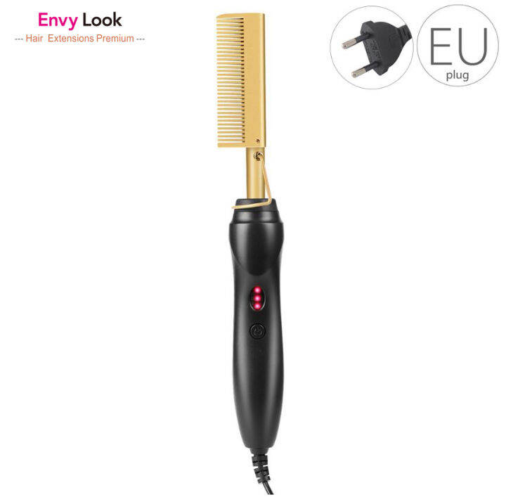 2021-electric-hot-comb-hair-straighter-golden-black-high-heat-flat-irons-straightening-brush-wet-curl-and-dry-use-for-hair-salo