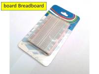 บอร์ดทดลองวงจร 400 รูเสียบ Photoboard Prototype board Breadboard ขนาด 8.2 cm x 5.5 cm จำนวน1ชิ้น