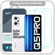 Bộ 2 kính cường lực Gor trong suốt cho Realme Q5 Pro - Hàng nhập khẩu