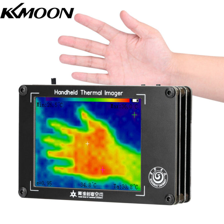 kkmoon-c-40-300เครื่องสร้างภาพอินฟราเรดพกพาได้มัลติฟังก์ชั่นกล้องดิจิตอลการถ่ายภาพความร้อนด้วยอินฟราเรด3-4นิ้วหน้าจอ-lcd-เซ็นเซอร์อุณหภูมิภาพความร้อน